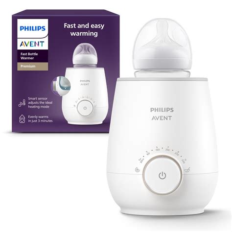 avent bottle warmer|Philips Avent Premium Fast Bottle Warmer, with Smart Temperature.